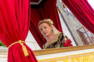 Slavnosti pětilisté růže ®, Český Krumlov, sobota 18. 6. 2022, foto: Lubor Mrázek