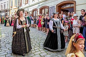 Slavnosti pětilisté růže ®, Český Krumlov, sobota 18. 6. 2022, foto: Lubor Mrázek