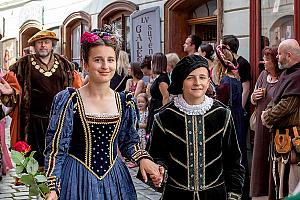 Slavnosti pětilisté růže ®, Český Krumlov, sobota 18. 6. 2022, foto: Lubor Mrázek