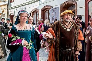 Slavnosti pětilisté růže ®, Český Krumlov, sobota 18. 6. 2022, foto: Lubor Mrázek