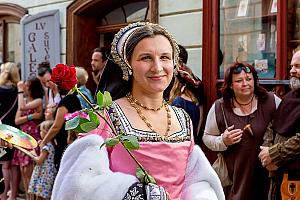 Slavnosti pětilisté růže ®, Český Krumlov, sobota 18. 6. 2022, foto: Lubor Mrázek