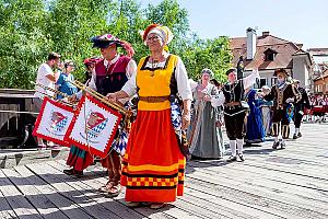 Slavnosti pětilisté růže ®, Český Krumlov, sobota 18. 6. 2022, foto: Lubor Mrázek