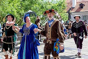 Slavnosti pětilisté růže ®, Český Krumlov, sobota 18. 6. 2022, foto: Lubor Mrázek