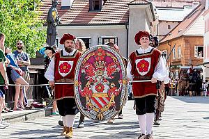 Slavnosti pětilisté růže ®, Český Krumlov, sobota 18. 6. 2022, foto: Lubor Mrázek