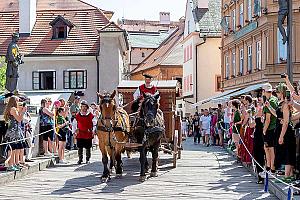 Slavnosti pětilisté růže ®, Český Krumlov, sobota 18. 6. 2022, foto: Lubor Mrázek