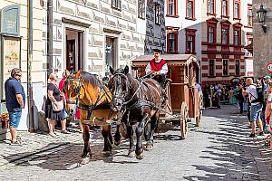 Slavnosti pětilisté růže ®, Český Krumlov, sobota 18. 6. 2022, foto: Lubor Mrázek