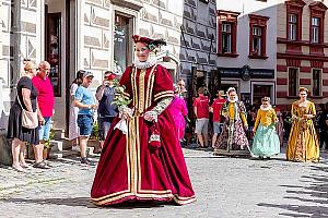 Slavnosti pětilisté růže ®, Český Krumlov, sobota 18. 6. 2022, foto: Lubor Mrázek