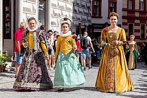 Slavnosti pětilisté růže ®, Český Krumlov, sobota 18. 6. 2022, foto: Lubor Mrázek