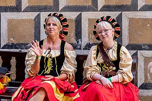 Slavnosti pětilisté růže ®, Český Krumlov, neděle 19. 6. 2022, foto: Lubor Mrázek