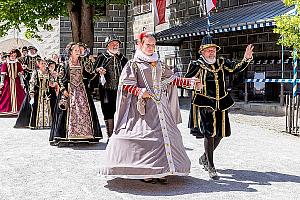 Slavnosti pětilisté růže ®, Český Krumlov, neděle 19. 6. 2022, foto: Lubor Mrázek