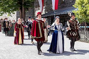 Slavnosti pětilisté růže ®, Český Krumlov, neděle 19. 6. 2022, foto: Lubor Mrázek