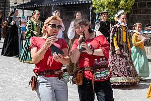 Slavnosti pětilisté růže ®, Český Krumlov, neděle 19. 6. 2022, foto: Lubor Mrázek