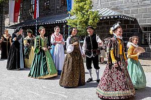 Slavnosti pětilisté růže ®, Český Krumlov, neděle 19. 6. 2022, foto: Lubor Mrázek
