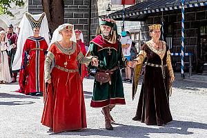 Slavnosti pětilisté růže ®, Český Krumlov, neděle 19. 6. 2022, foto: Lubor Mrázek