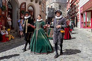 Slavnosti pětilisté růže ®, Český Krumlov, neděle 19. 6. 2022, foto: Lubor Mrázek