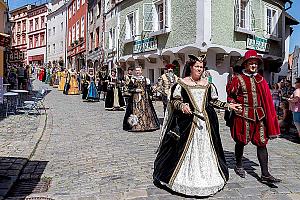 Slavnosti pětilisté růže ®, Český Krumlov, neděle 19. 6. 2022, foto: Lubor Mrázek