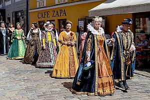 Slavnosti pětilisté růže ®, Český Krumlov, neděle 19. 6. 2022, foto: Lubor Mrázek