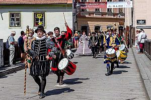 Slavnosti pětilisté růže ®, Český Krumlov, neděle 19. 6. 2022, foto: Lubor Mrázek