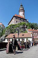 Slavnosti pětilisté růže ®, Český Krumlov, neděle 19. 6. 2022, foto: Lubor Mrázek