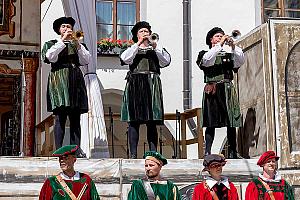 Slavnosti pětilisté růže ®, Český Krumlov, neděle 19. 6. 2022, foto: Lubor Mrázek