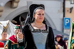 Slavnosti pětilisté růže ®, Český Krumlov, neděle 19. 6. 2022, foto: Lubor Mrázek