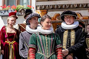 Slavnosti pětilisté růže ®, Český Krumlov, neděle 19. 6. 2022, foto: Lubor Mrázek