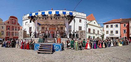 Slavnosti pětilisté růže ®, Český Krumlov, neděle 19. 6. 2022, foto: Lubor Mrázek