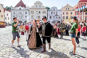 Slavnosti pětilisté růže ®, Český Krumlov, neděle 19. 6. 2022, foto: Lubor Mrázek