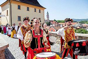 Slavnosti pětilisté růže ®, Český Krumlov, neděle 19. 6. 2022, foto: Lubor Mrázek