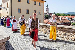 Slavnosti pětilisté růže ®, Český Krumlov, neděle 19. 6. 2022, foto: Lubor Mrázek