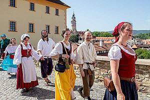 Slavnosti pětilisté růže ®, Český Krumlov, neděle 19. 6. 2022, foto: Lubor Mrázek