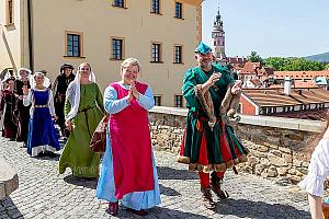 Slavnosti pětilisté růže ®, Český Krumlov, neděle 19. 6. 2022, foto: Lubor Mrázek