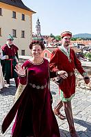 Slavnosti pětilisté růže ®, Český Krumlov, neděle 19. 6. 2022, foto: Lubor Mrázek