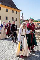 Slavnosti pětilisté růže ®, Český Krumlov, neděle 19. 6. 2022, foto: Lubor Mrázek