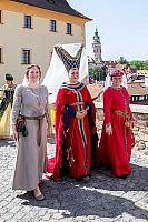 Slavnosti pětilisté růže ®, Český Krumlov, neděle 19. 6. 2022, foto: Lubor Mrázek