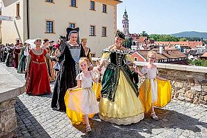 Slavnosti pětilisté růže ®, Český Krumlov, neděle 19. 6. 2022, foto: Lubor Mrázek