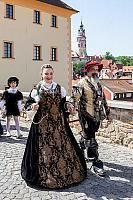 Slavnosti pětilisté růže ®, Český Krumlov, neděle 19. 6. 2022, foto: Lubor Mrázek