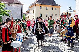 Slavnosti pětilisté růže ®, Český Krumlov, neděle 19. 6. 2022, foto: Lubor Mrázek