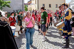 Slavnosti pětilisté růže ®, Český Krumlov, neděle 19. 6. 2022, foto: Lubor Mrázek