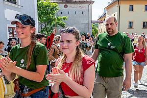Slavnosti pětilisté růže ®, Český Krumlov, neděle 19. 6. 2022, foto: Lubor Mrázek