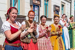 Slavnosti pětilisté růže ®, Český Krumlov, neděle 19. 6. 2022, foto: Lubor Mrázek