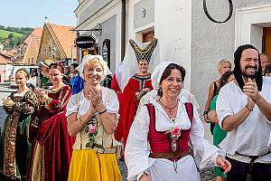 Slavnosti pětilisté růže ®, Český Krumlov, neděle 19. 6. 2022, foto: Lubor Mrázek