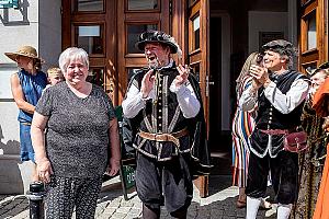 Slavnosti pětilisté růže ®, Český Krumlov, neděle 19. 6. 2022, foto: Lubor Mrázek