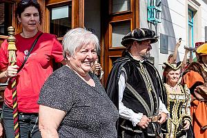 Slavnosti pětilisté růže ®, Český Krumlov, neděle 19. 6. 2022, foto: Lubor Mrázek