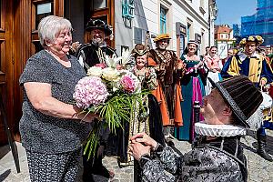 Slavnosti pětilisté růže ®, Český Krumlov, neděle 19. 6. 2022, foto: Lubor Mrázek