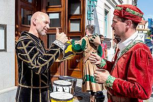 Slavnosti pětilisté růže ®, Český Krumlov, neděle 19. 6. 2022, foto: Lubor Mrázek