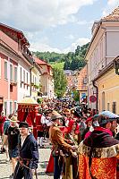 Slavnosti pětilisté růže ®, Český Krumlov, sobota 17. 6. 2023, foto: Lubor Mrázek (153/392)
