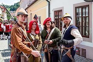 Slavnosti pětilisté růže ®, Český Krumlov, sobota 17. 6. 2023, foto: Lubor Mrázek (154/392)