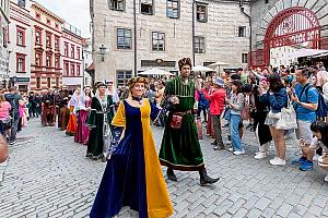 Slavnosti pětilisté růže ®, Český Krumlov, sobota 17. 6. 2023, foto: Lubor Mrázek (200/392)