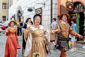 Slavnosti pětilisté růže ®, Český Krumlov, sobota 17. 6. 2023, foto: Lubor Mrázek (235/392)